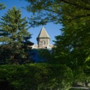 New building on hill