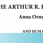 The 2018 Arthur R. Kravitz Award