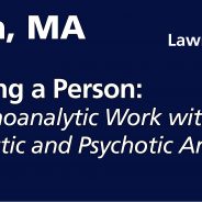 Making a Person: Psychoanalytic Work with Autism and Psychotic Anxieties in Childhood