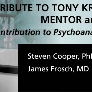 A Tribute to Tony Kris: Scholar, Teacher, Mentor and Analyst – VIDEO