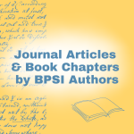 Journal Articles and Book Chapters by BPSI Authors