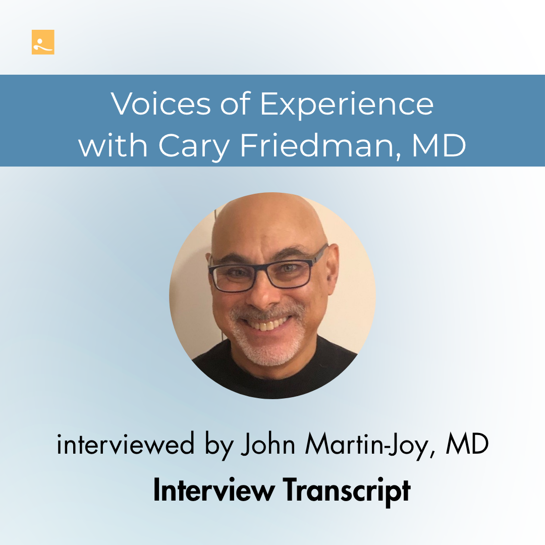 Voice of Experience Interview Title Slide